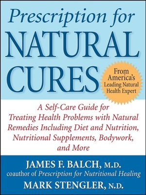 cover image of Prescription for Natural Cures